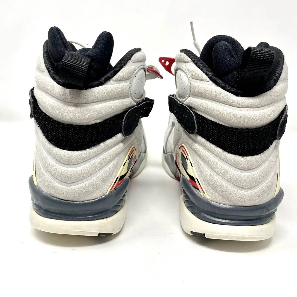 Nike Air Jordan 8 Retro Bugs‎ Bunny Men 11 White Vintage Shoes 2002 305381 101